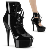 6" Heel DELIGHT-600-22 Black Pat